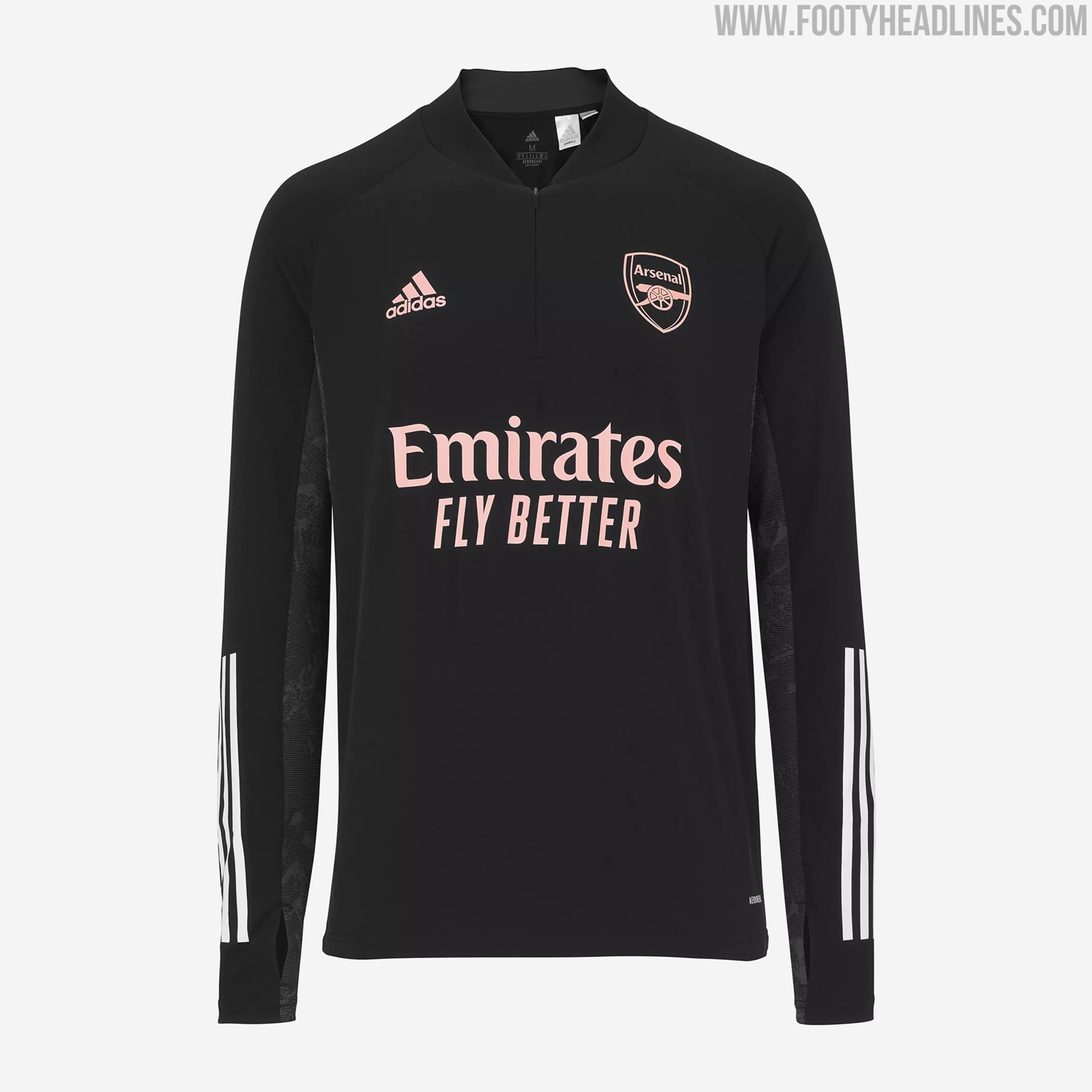 Black and pink arsenal sales shirt
